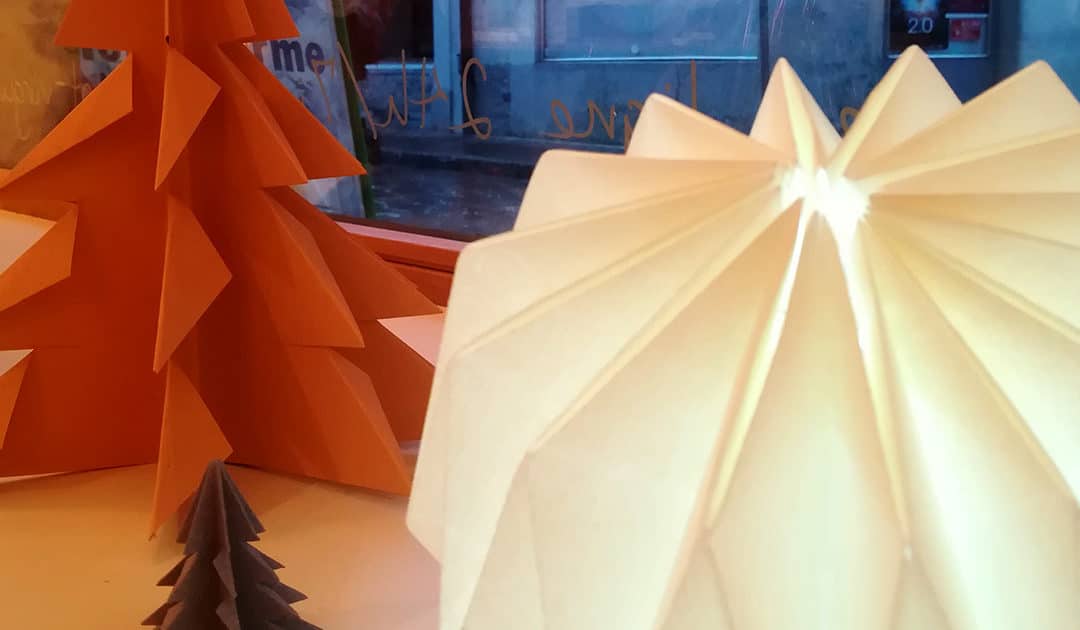 lampe origami, atelier créatif, diy, amt design, le point virgule
