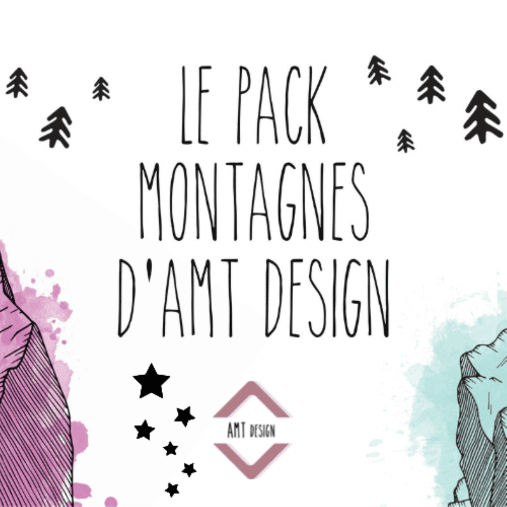 Le Pack Montagnes AMT Design