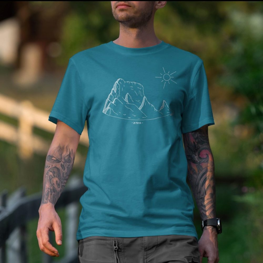 T-shirt homme indigo La Maya